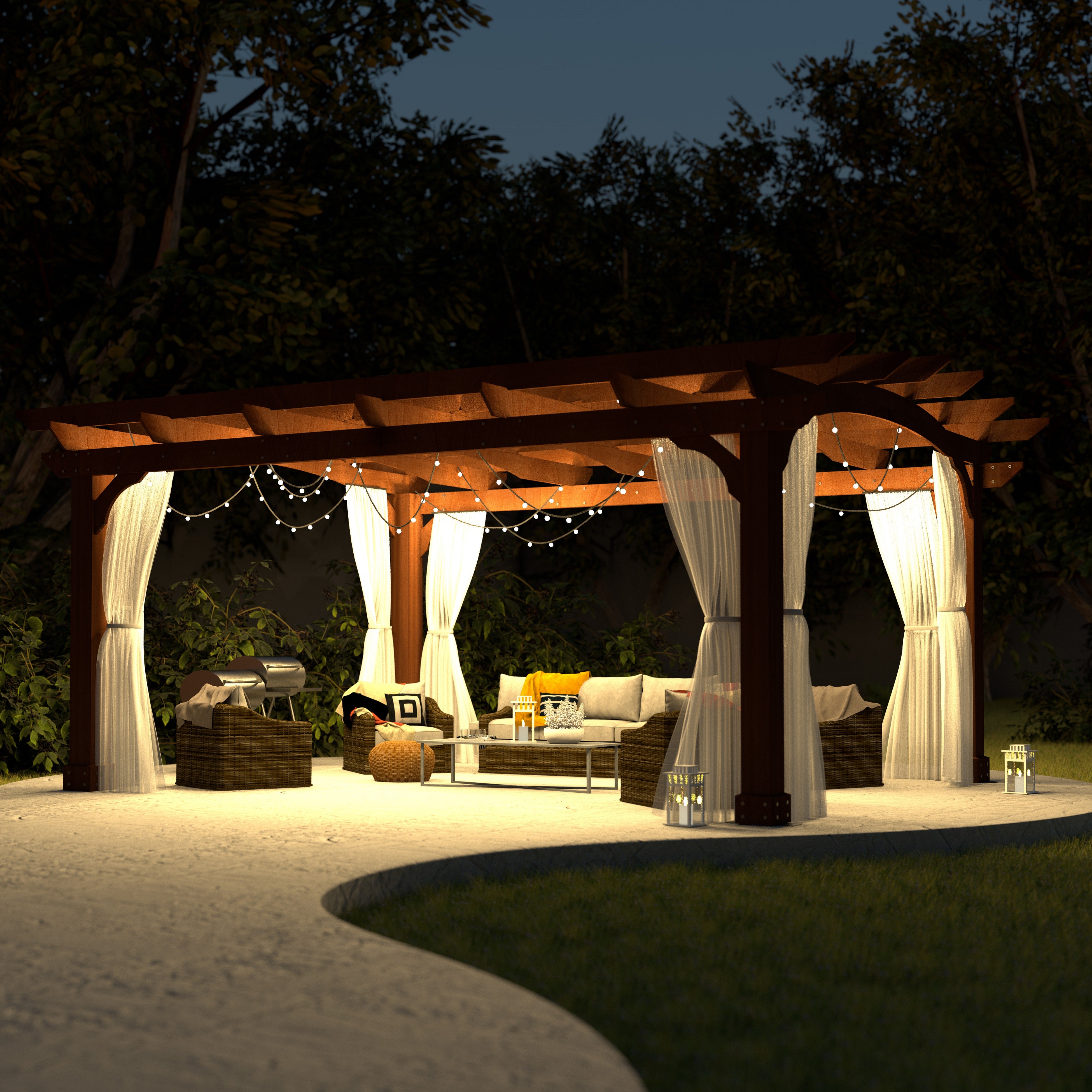 Vinyl Pergola Manufacturers | Smart Roofs and Fabs