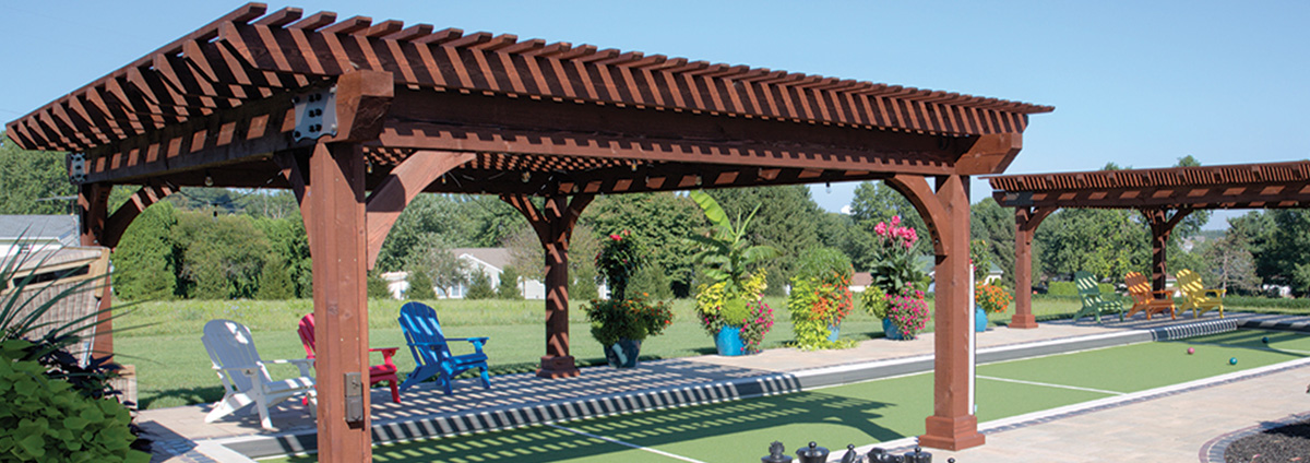 Wooden Pergola Manufacturers | Smart Roofs and Fabs pergola